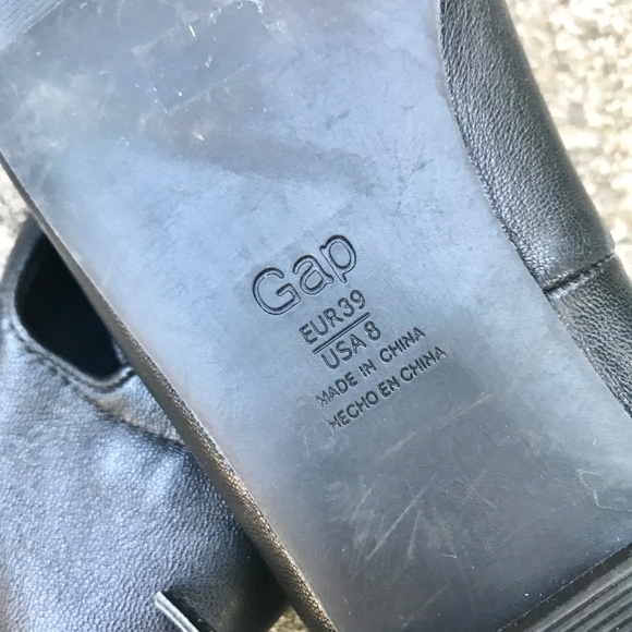 Gap True Black Lace Up Ballet Flats - Picture 4 of 4